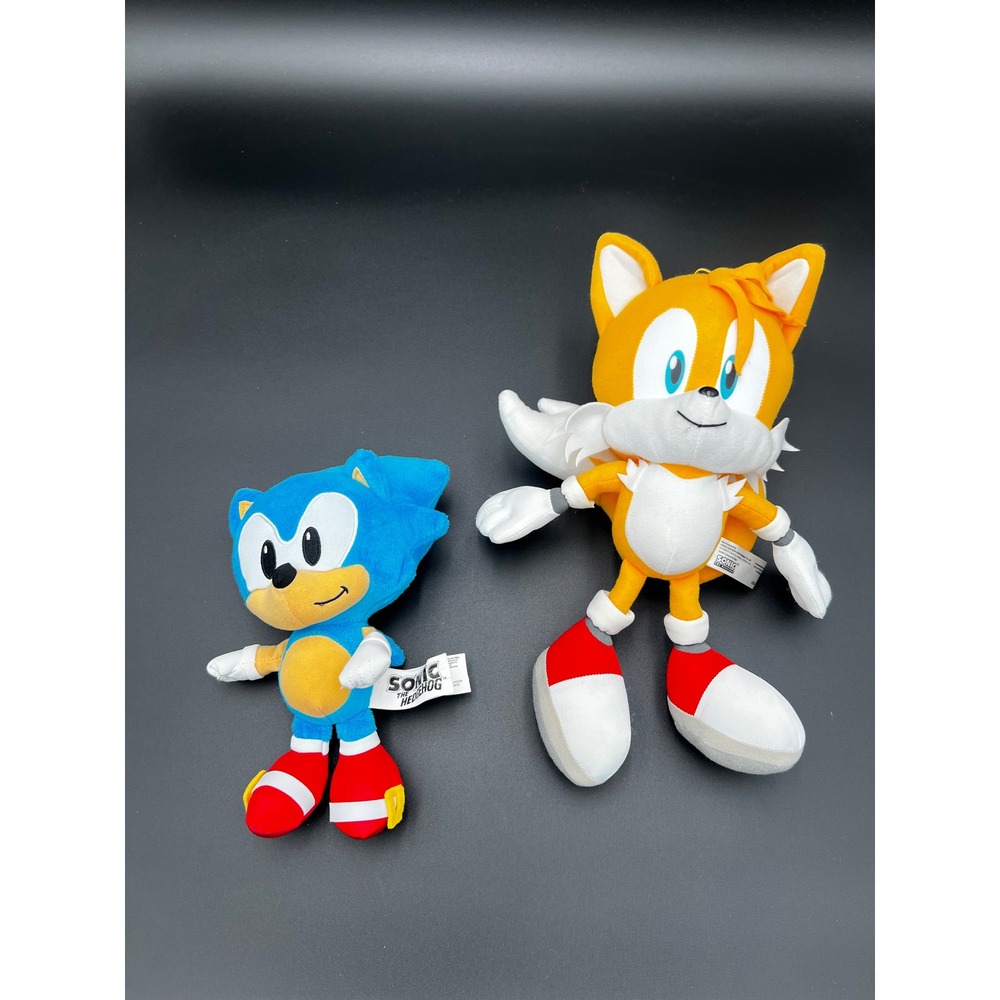Sonic the Hedgehog & Tails Plush Set Great Eastern Entertainment Sega Toys